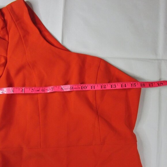 Lulus Women's Size Medium Stay Gorgeous One Shoulder Puff Sleeve Mini Dress - Picture 5 of 7